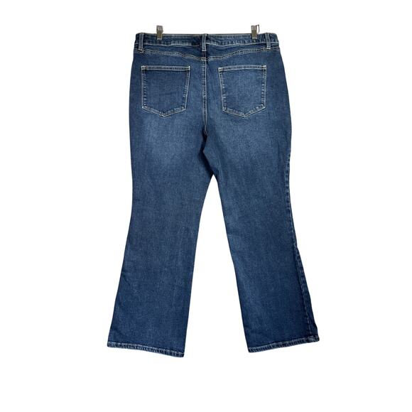 Sonoma Jeans Women's 16W Blue Mid Rise Bootcut Medium Wash Stretch Denim - Picture 2 of 10